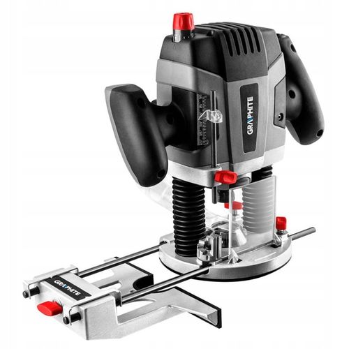 GRAPHITE FREZARKA GÓRNOWRZECIONOWA DO DREWNA 1300W UCHWYT 6, 8, 12mm 59G717 na Arena.pl