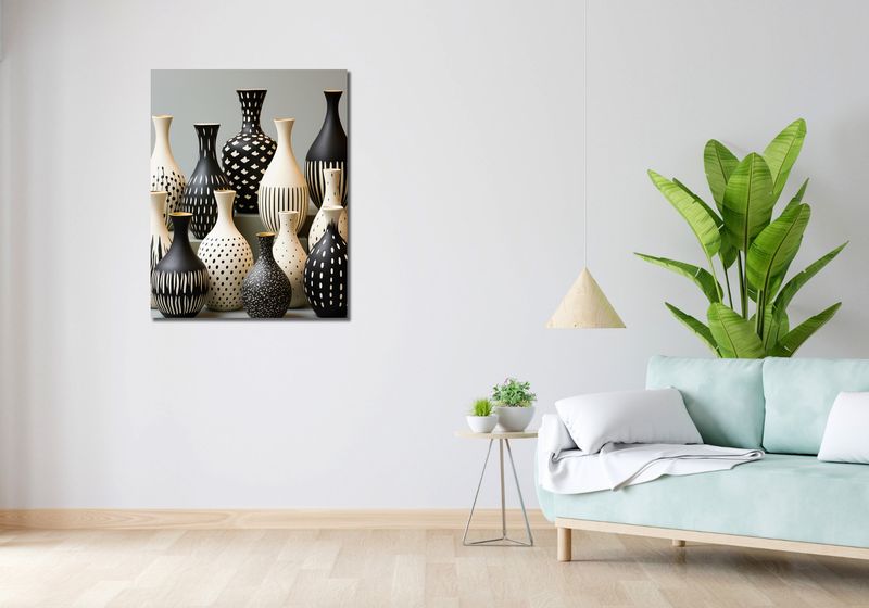 Obraz 70x90cm Kontrast i Harmonia zdjęcie 2