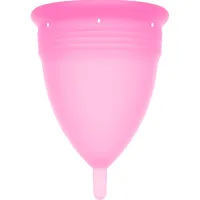 stercup kubeczek menstruacyjny silikonowy l rożowy fda 24ml