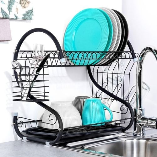 suszarka dwupoziomowa ociekacz do naczyń vilde 229109 na Arena.pl