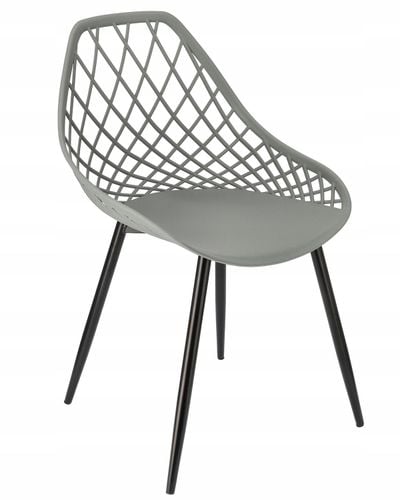 krzesło aranda szare + czarne nogi (nowy kod 15.10.2025) na Arena.pl