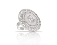 Pierścionek z kryształkami Preciosa (R22/ZIM/58/1AG)