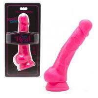 Realistyczny Penis Z Małymi Jajami - Happy Dicks 7.5" 18,5Cm