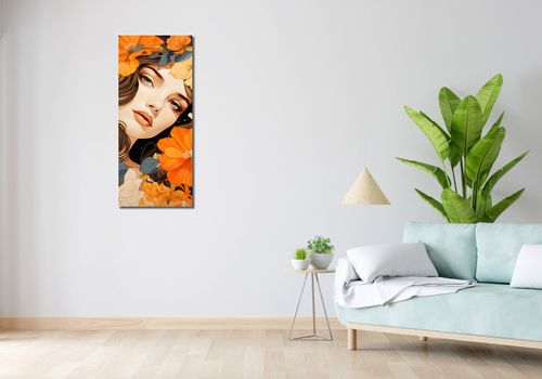 Obraz 40x100cm Kwiatowa Esencja na Arena.pl