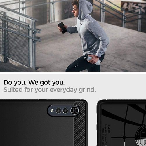 SPIGEN RUGGED ARMOR LG VELVET MATTE BLACK na Arena.pl
