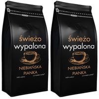 Kawa ziarnista 100% Arabica Świeżo palona Niebiańska Pianka (2x1kg)