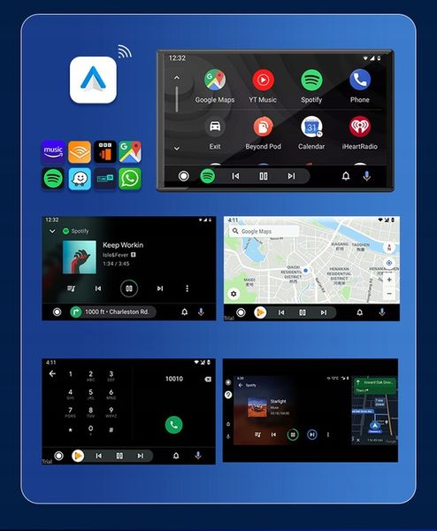 BEZPRZEWODOWY ADAPTER MODUŁ CARPLAY ANDROID AUTO WIFI BLUETOOTH 5.0 zdjęcie 5