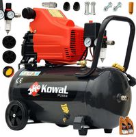 PROFESJONALNY 12Bar KOMPRESOR 50L olejowy tłokowy sprężarka pompa powietrza