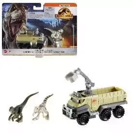 Matchbox Jurassic World Transporter z Welocirapto zdjęcie 1