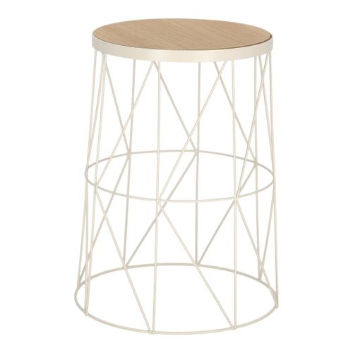 Stolik Rack okrągły biały na Arena.pl