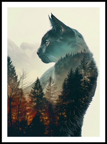 Plakat 50x70cm Koci Duch Lasu na Arena.pl