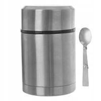 Termos Kubek Termiczny na Zupę Herbatę Obiadowy Stalowy Solidny ORION 700ml