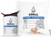 Zestaw Poduszka + Kubek Dla Drwala Prezent Z Nadrukiem Ze Zdjęciem