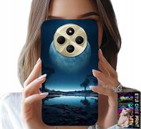 ETUI DO XIAOMI REDMI 14C 4G - PEŁNIA KSIĘŻYCA KSIĘŻYC FUTERAŁ + FOLIA