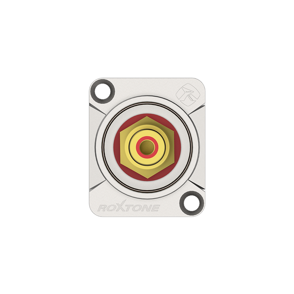 Roxtone gniazdo tablicowe RCA RF2D-N-R zdjęcie 2