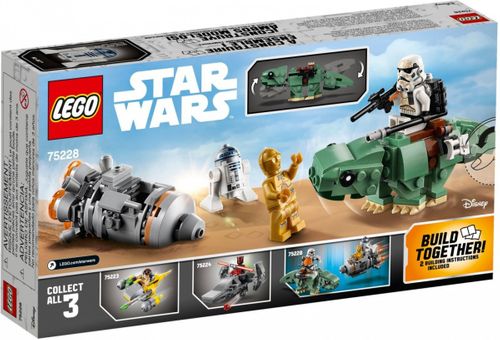 Lego Star Wars Kapsuła ratunkowa kontra Dewback na Arena.pl