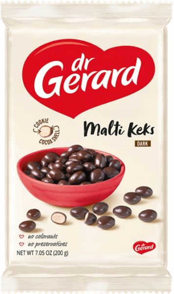 GERARD KULKI MALTIKEKS DARK 200G zdjęcie 1