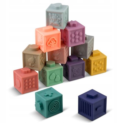 ZABAWKA DO KĄPIELI 24 ELEMENTY MONTESSORI KLOCKI SORTER DLA DZIECI PREZENT na Arena.pl