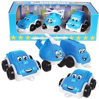 Zestaw Auto Pojazd Policyjny Autka Technok Dla Dzieci 3Szt 5804