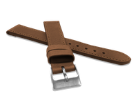 LAVVU Brązowy szyty pasek SPORT z luksusowej skóry Top Grain - 16