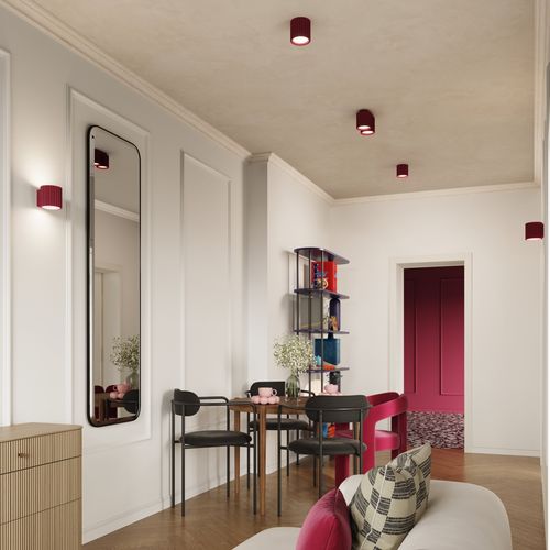 Plafon AURA 2 burgund GU10 na Arena.pl