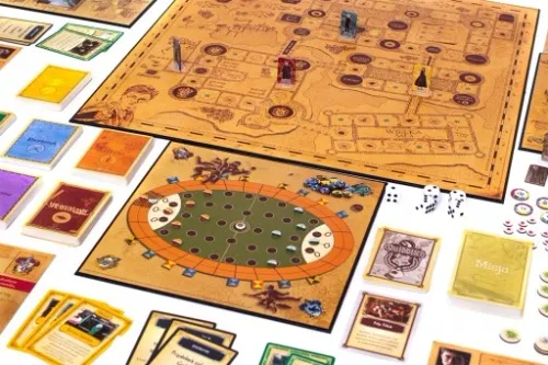 HARRY POTTER: ROK W HOGWARCIE - EDYCJA POLSKA - GRA PLANSZOWA RODZINNA na Arena.pl