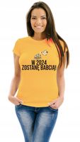 KOSZULKA T-shirt PREZENT dla Przyszłej Babci będę