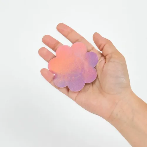 secret play wow kwiatowe osłony holograficzne 7,5 cm roż/srebro na Arena.pl