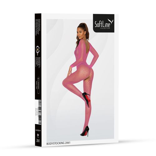 bodystocking 2061 pink na Arena.pl