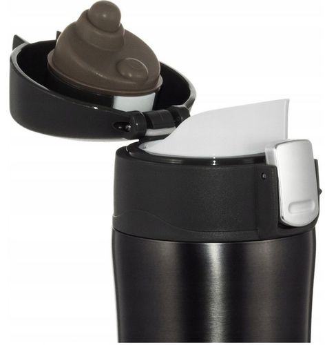 KUBEK TERMICZNY STALOWY TERMOS BIDON Z USTNIKIEM na Arena.pl