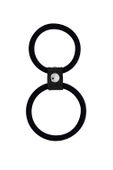 Pierścień Na Penisa I Jądra - Dual Rings Menzstuff Black