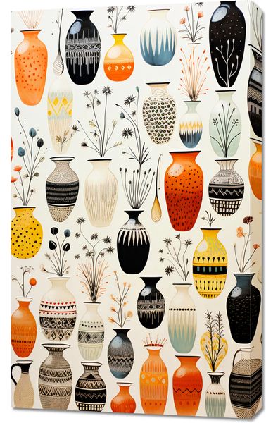 Obraz 60x100cm Symfonia Wazonów zdjęcie 1