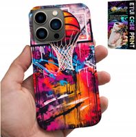 ETUI DO IPHONE 16 PRO MAX - KOSZYKÓWKA NBA ULICZNE GRAFFITI KOSZ FAN