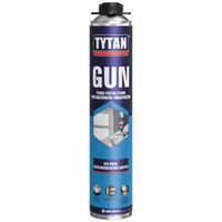 PIANA PISTOLETOWA WIELOSEZONOWA OD -10°C DO +30 NISKOPRĘŻNA 750ML GUN TYTAN