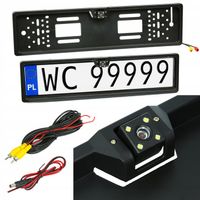 KAMERA COFANIA W RAMCE TABLICY REJESTRACYJNEJ z IR