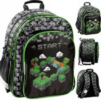PLECAK SZKOLNY TORNISTER PIKSELE GRA PIXEL DLA KLASY 1 3 DLA CHŁOPCA