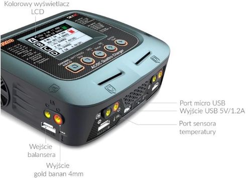 Ładowarka SkyRC Q200 100W Bluetooth na Arena.pl