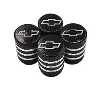 CHEVROLET nakrętki na wentyle ALUMINIOWE kapturki wentylki 4szt.