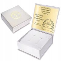 PUDEŁKO PAMIĄTKA PIERWSZEJ KOMUNII KOMUNIĘ GRAWER