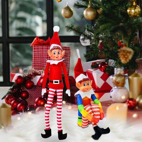 2 ELF ON THE SHELF PSOTNIK FIGURKA ELFA SKRZAT KRASNAL ŚWIĄTECZNY ADWENTOWY na Arena.pl
