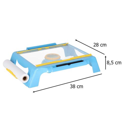 STOLIK RYSUNKOWY Z PROJEKCJĄ KOLORU NIEBIESKIEGO na Arena.pl