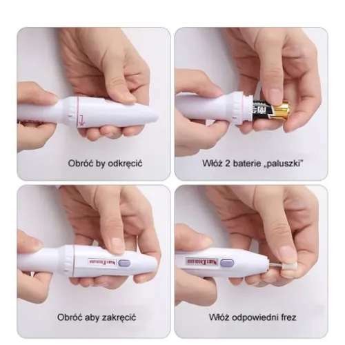 Zestaw do hybryd lampa LED UV 48W +frezarka+gratis na Arena.pl