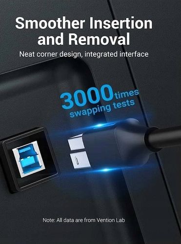 Vention Kabel USB 3.0 A-B AM-BM Super Speed 5 Gb/s HDD Hub 3m na Arena.pl