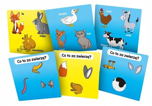 Gra edukacyjna dla przedszkolaka BRAINBOX ZWIERZĘTA Prezent dla 4-5-6 latki na Arena.pl
