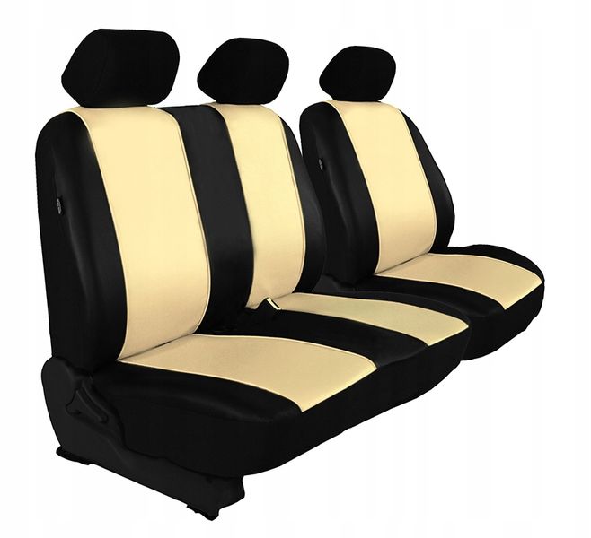 Pokrowce ekoskóra 2+1 RENAULT TRAFIC (do 2007r) zdjęcie 6