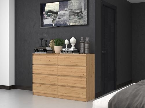 KOMODA MALWA M8 140 - DĄB ARTISAN na Arena.pl