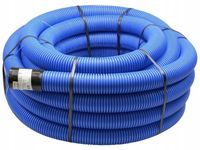 RURA KARBOWANA PESZEL DO ZIEMI AROT NIEBIESKI Z PILOTEM 40mm 40/32 25m