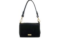 Zamszowa listonoszka damska Barberinis - Czarna