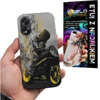 ETUI CASE DO OPPO A38 4G - MOTOR FAN Motocykle MĘSKIE WZORY PLECKI