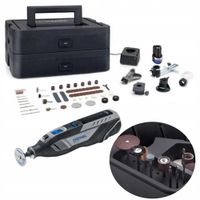 Narzędzie wielofunkcyjne FREZARKA walizka MULTISZLIFIERKA 2x AKUMULATOR 12V